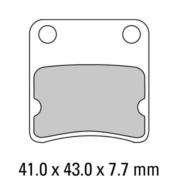 FERODO Brake Disc Pad Set FDB625S