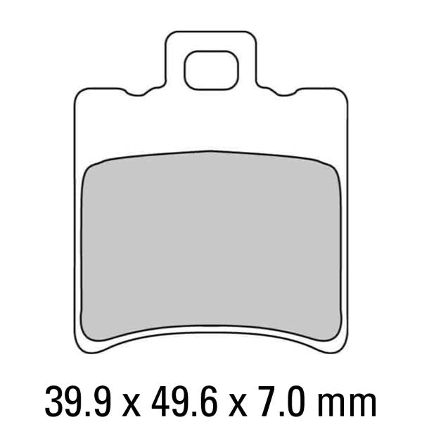 FERODO Brake Disc Pad Set FDB680ST