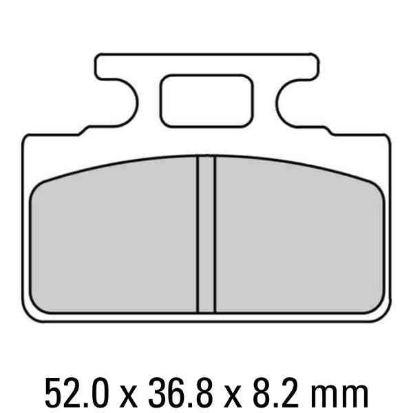 FERODO Brake Disc Pad Set FDB2192AG