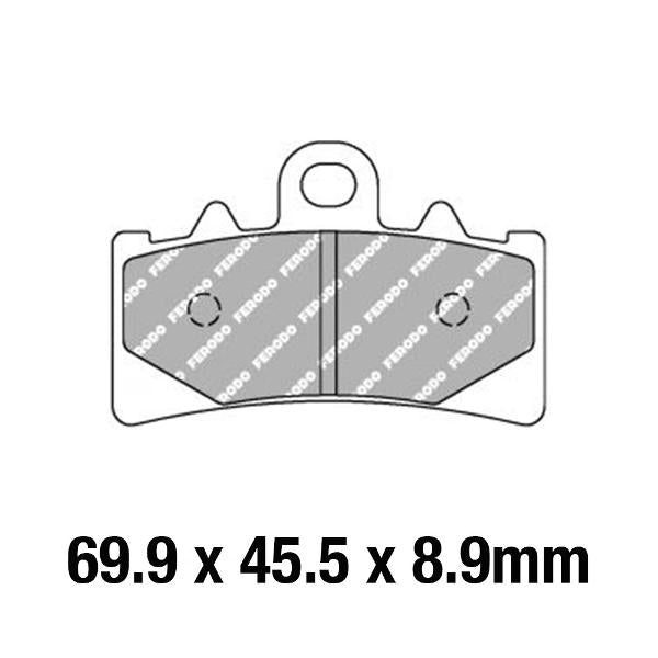 FERODO Brake Disc Pad Set FDB2266EF