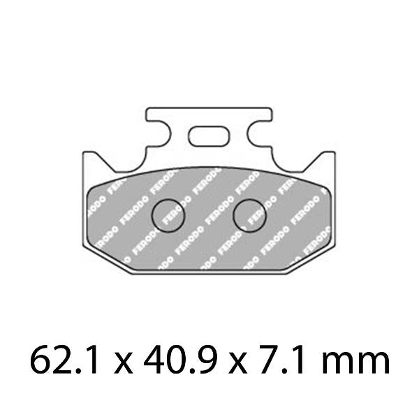 FERODO Brake Disc Pad Set FDB2270P