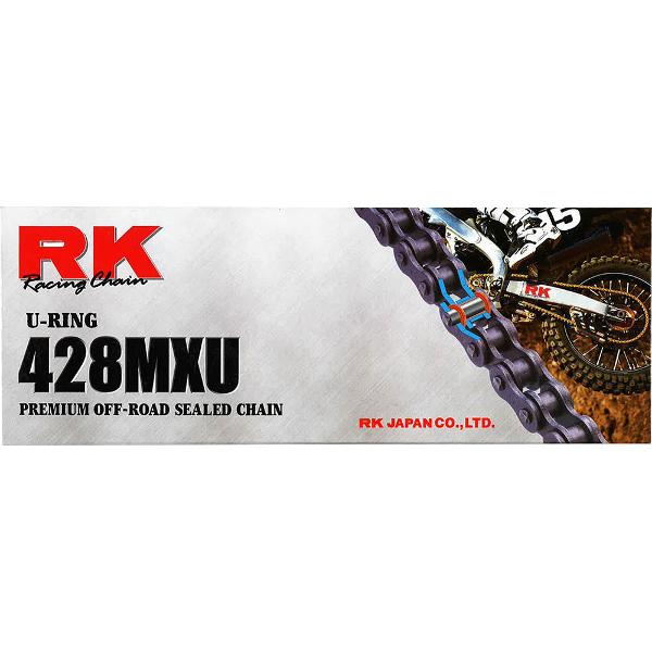 RK Racing  428MXU x 126L MX U Ring Chain