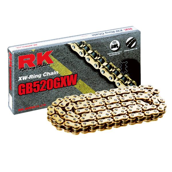 RK Racing  520GXW x 120L XW Ring Chain Gold RL