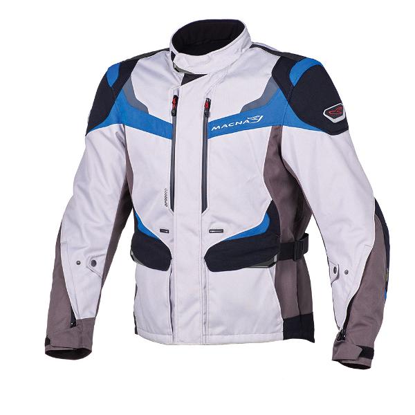 Macna Scope Motorcycle Textile Jacket - IV/Blue/Black/XL