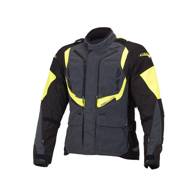 Macna Vosges Motorcycle Textile Jacket - Nteye/Black S