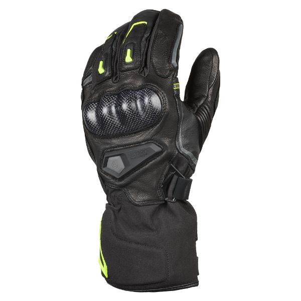 MACNA Neutron Heated Motorcycle Gloves - Black/M