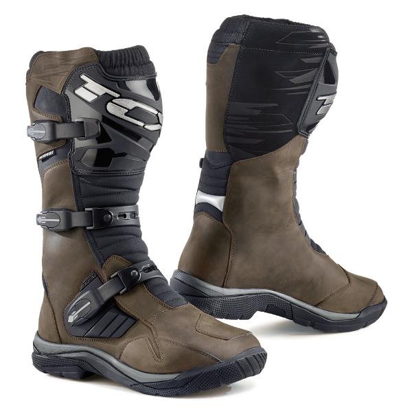 TCX Baja Waterproof Motorcycle Boots - Brown/44