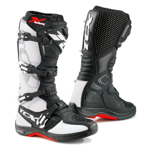 TCX X-Helium Motorcycle Boots - White/43