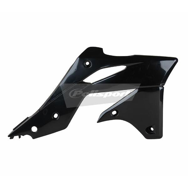 Polisport Radiator Scoops Kawasaki KX250F 2013 Black