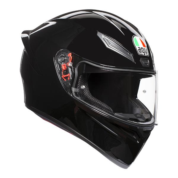 AGV K1 Motorcycle Full Face Helmet - Black ML