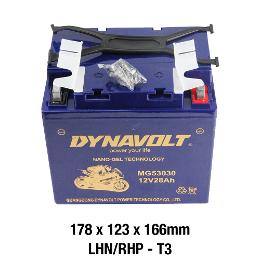 Dynavolt Gel Series Battery - MG53030