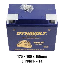 Dynavolt Gel Series Battery - MG19L-BS