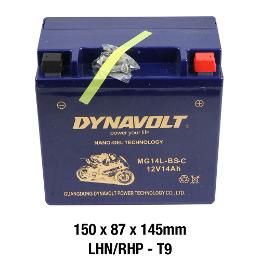 Dynavolt Gel Series Battery - MG14L-BS-C