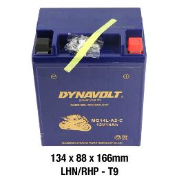 Dynavolt Gel Series Battery - MG14L-A2-C