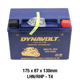 Dynavolt Gel Series Battery - MG15L-BS