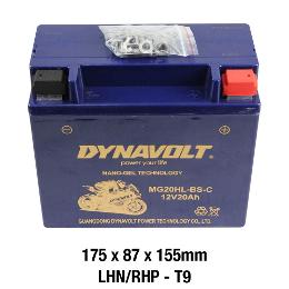 Dynavolt Gel Series Battery - MG20HL-BS-C