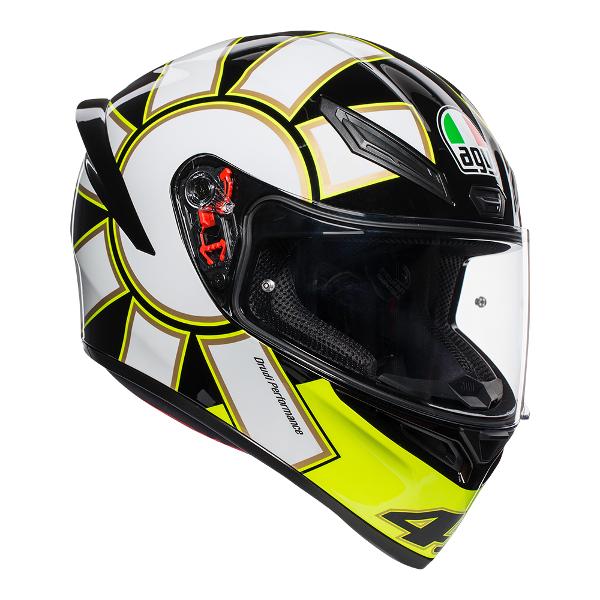 AGV K1 Gothic 46 Motorcycle Full Face Helmet - XS
