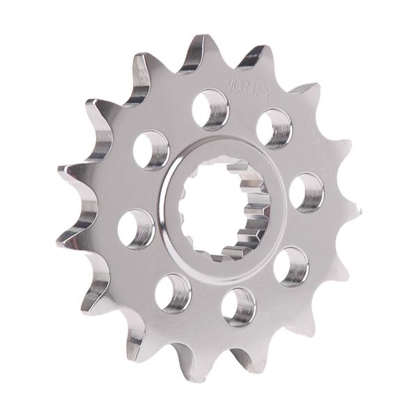 Vortex Steel Front Sprocket 520-13T Nickel