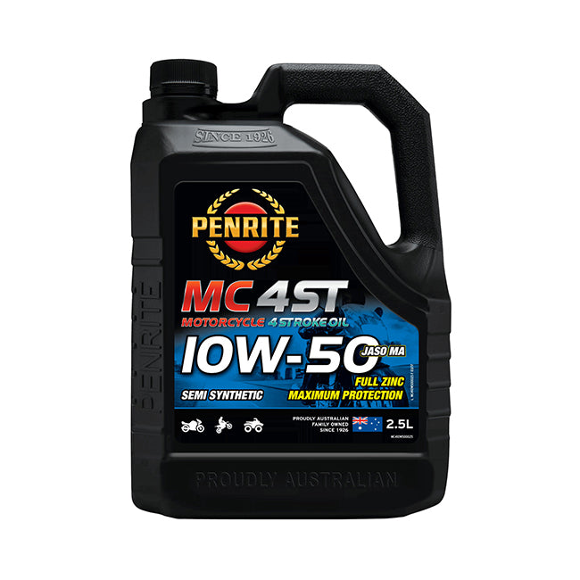 Penrite Mc-4St 10W-50 Semi Synthetic 2.5 Ltr