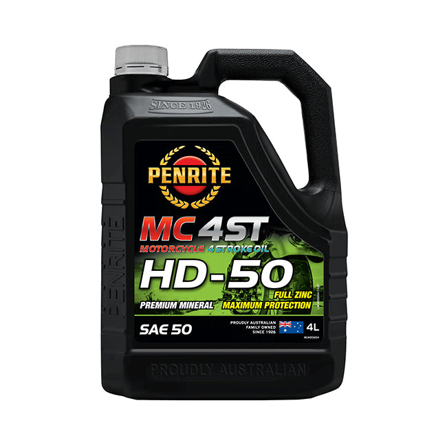 Penrite Mc-4St Hd Sae 50 Mineral 4 Ltr