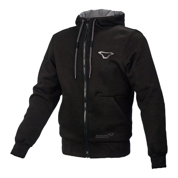 Macna Nuclone Motorcycle Textile Jacket - Black 3XL