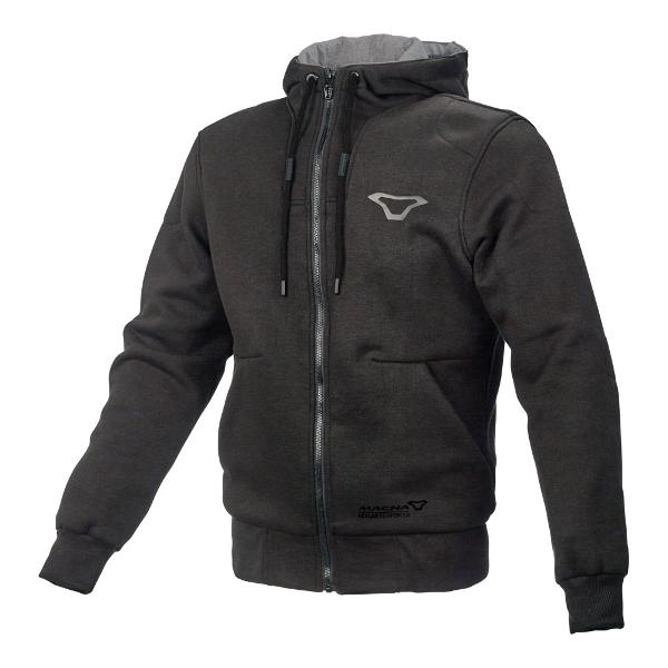 Macna Nuclone Motorcycle Textile Jacket - Dark Grey/S