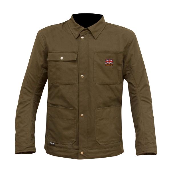 Merlin Victory Peat Motorcycle Textile Jacket - Olive/ M