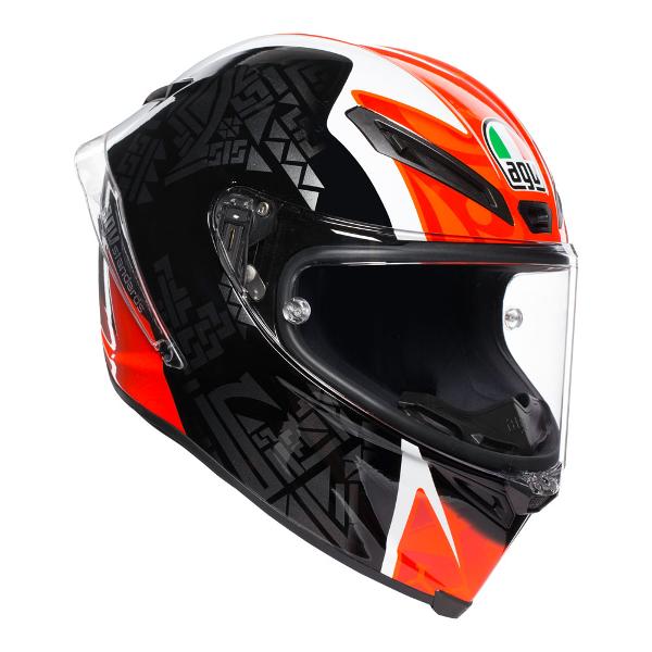 AGV Corsa R Casanova Helmet - Black/Red/Green S