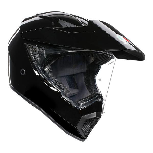 AGV AX9 Motorcycle Full Face Helmet - Black ML