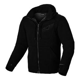 Macna District Motorcycle Textile Jacket - Black/ S