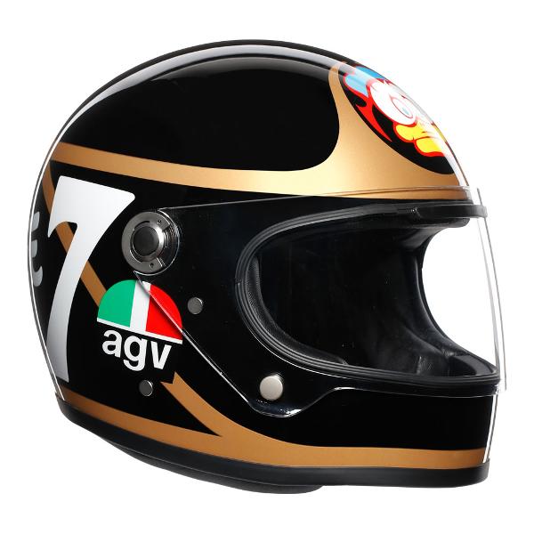 AGV X3000 Barry Sheene Helmet - Black  MS