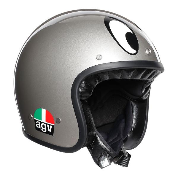 AGV X70 Montjuic Helmet - Silver S
