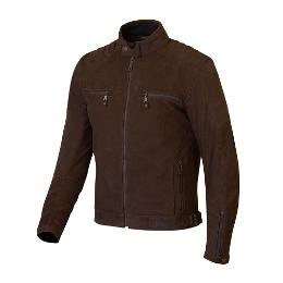 Merlin Miller Motorcycle Leather Jacket - Brown/ 42 L