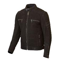 Merlin Miller Motorcycle Leather Jacket - Black/48 3XL