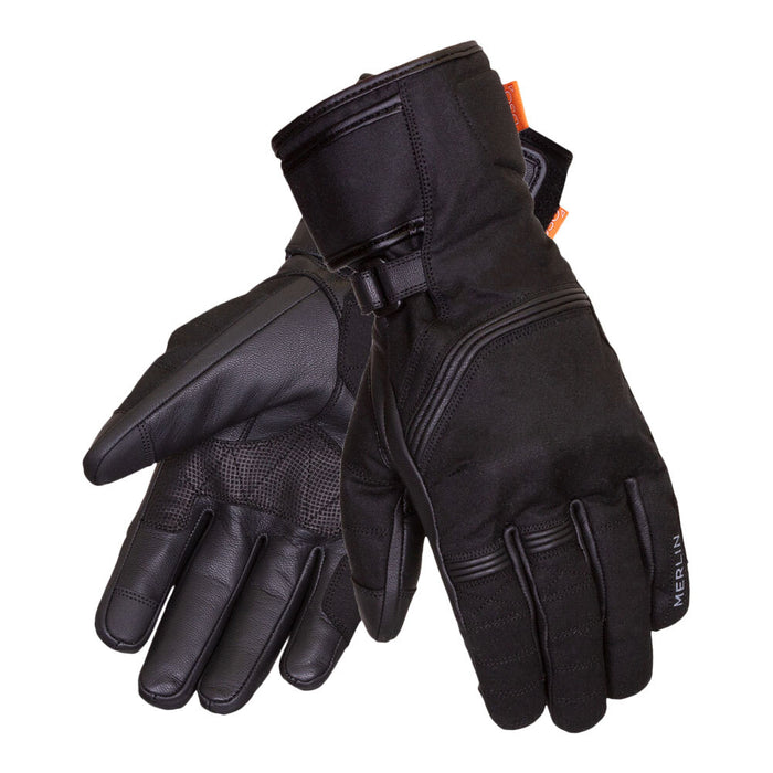 Merlin Ranger Motorcycle Gloves - Black/ XL