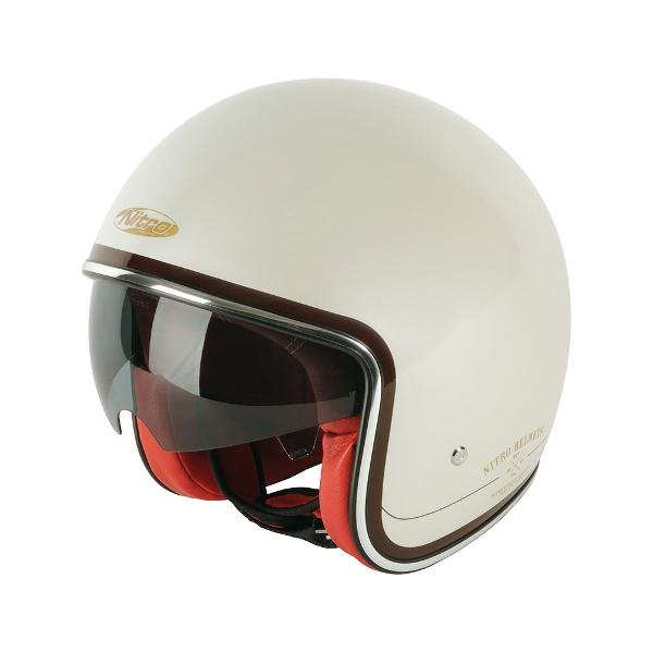 Nitro X582 Regal Helmet - Pearl/Claret XS