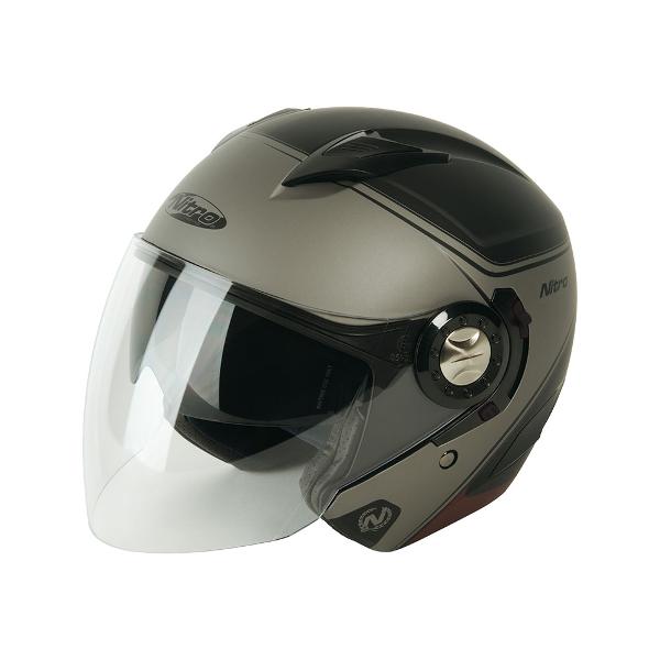 Nitro X583 Alpha DVS Helmet - Black/Gunmetal XS