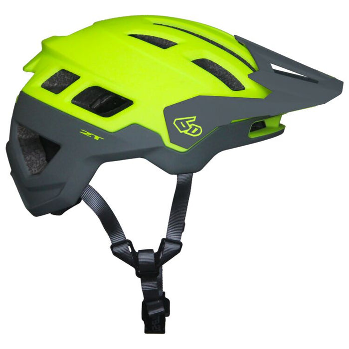 6D ATB-2T Accent Helmet - Hi-Vis Yellow/Grey/XS/S