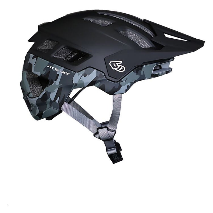 6D ATB-2T Accent Helmet - Matte Black Camo/ XL/XXL