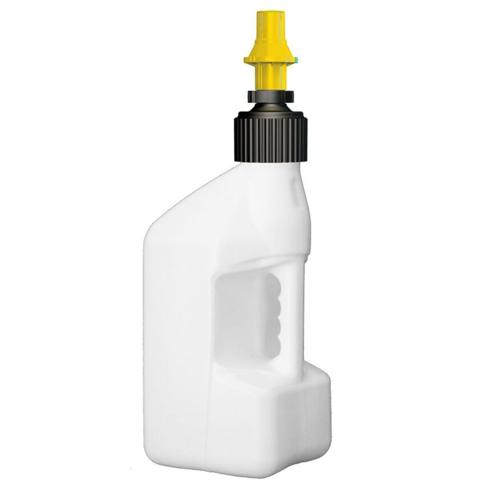 Tuff Jug - 2.7 gal/10 Liter White with Yellow Ripper Cap