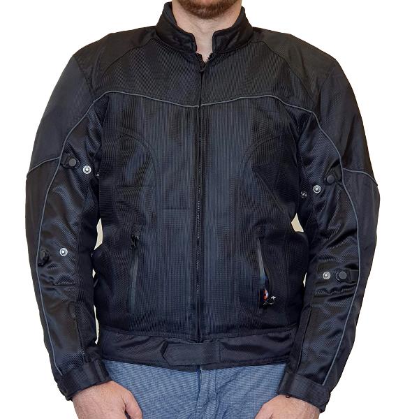 La Corsa Mesh Waterproof Jacket - Black/Large