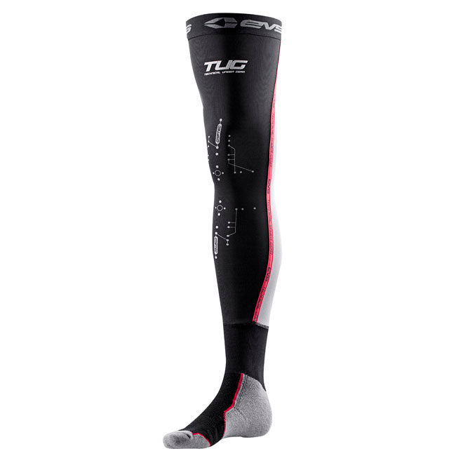 Evs T.U.G. Compression Fusion Socks/Sleeve -- Black/Grey /S/M