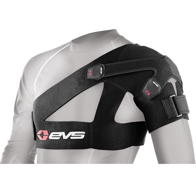 EVS SB03 Motocross Shoulder Support Brace - Black/Small