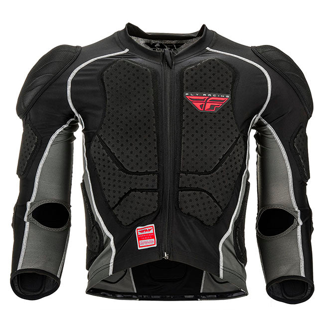 Fly Racing Barricade Armour Long  Sleeve Youth Suit - Black
