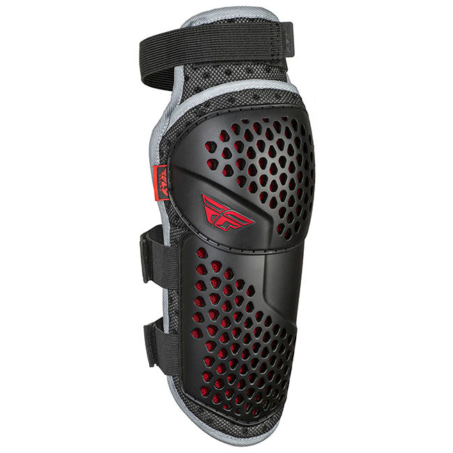 Fly Racing Barricade Armour Flex Motorcycle Youth Knee Guard - Black