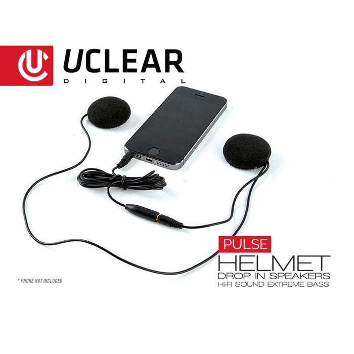 Uclear Pulse Drop-In Wired Speakers W/ Volume Control (3.5Mm Jack)