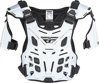 Fly Racing Revel Roost Guard Offroad Adult Armour - White - XL