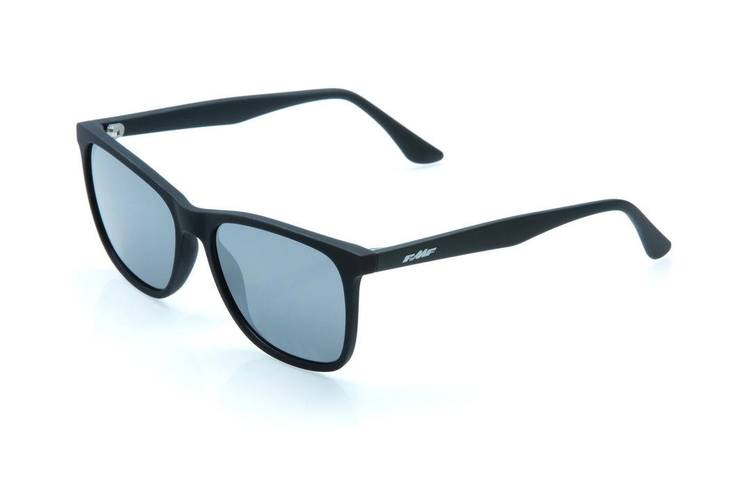 FMFVS Sunglasses Origins - Matte Black - Silver Mirror Lens
