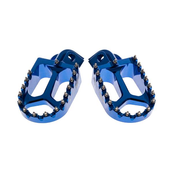STATES MX Footpegs HUSQ Blue