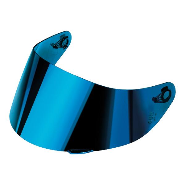 AGV GT2-1 Scratch Res Helmet Visor  - Iridium Blue
